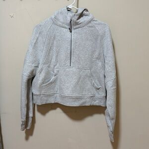 Lululemon scuba oversized half-zip hoodie